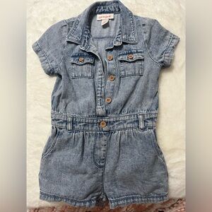 Cat & Jack Toddler Jeans Romper
